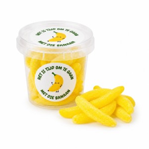 Bedankje Tijd om te gaan met die Banaan