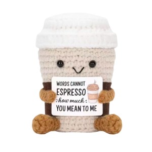 Espresso Knuffeltje | Origineel Bedankje voor Koffieliefhebbers