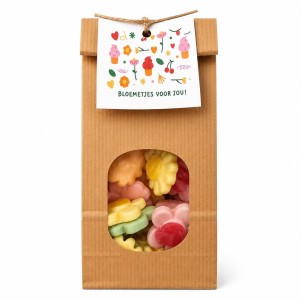 Een Bloemetje voor Jou – Cadeau met 150 gram Snoep