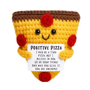 Positieve Pizza Gehaakt 7,5 cm