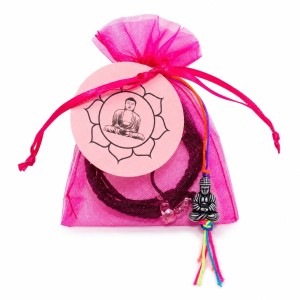 Boeddha armband met gelukshanger – Lief bedankje