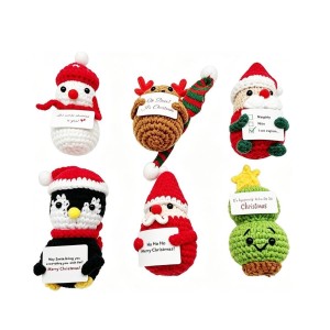 Positief kerstfiguurtje – klein kerstbedankje